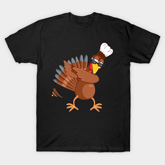 Happy Thanksgiving Turkey Day Funny Gift T-Shirt by karascom